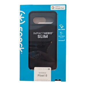 Oo1-N Speck -‎ ImpactHero Slim Case for Google Pixel 8 - Black